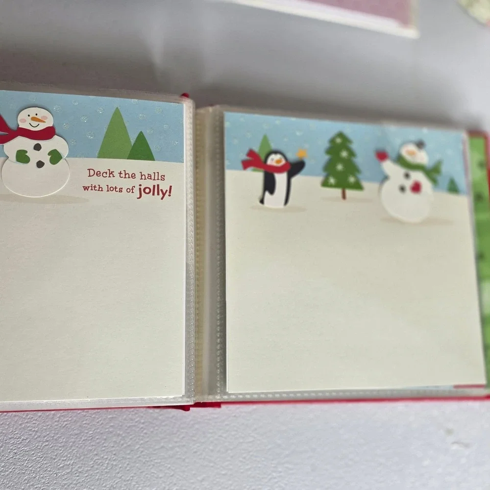Hallmark Photo Album Bundle Grandma Record & Christmas Scrapbook Gifts Holiday